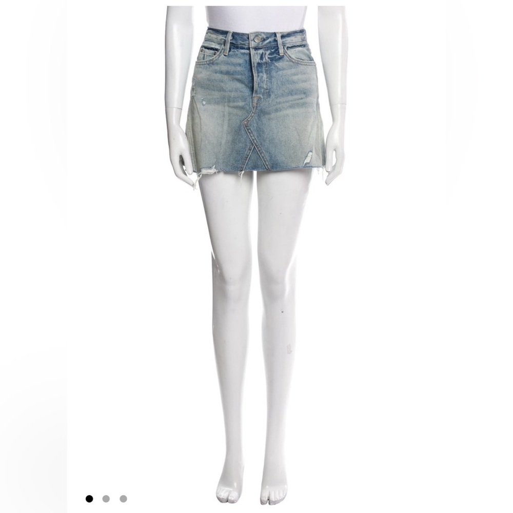 GRLFRND Denim Mini Skirt